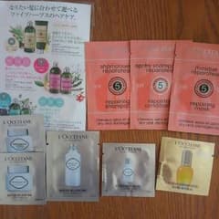 ロクシタン☆試供品8点セット　おまけ付きのサムネイル