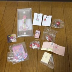 未使用激レア　ナムコ限定あり　ランダム新作あり　サンリオマイメロディグッズセットのサムネイル