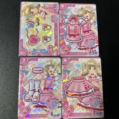 アイカツカード チャーミーリボン 4枚セットのサムネイル