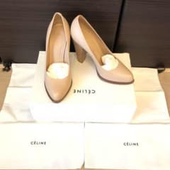 CELINE パンプス 35.5 ベージュのサムネイル