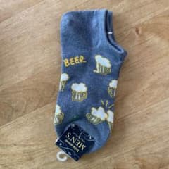 【新品】tutuanna メンズ ビール柄 ソックス 25-27cmのサムネイル