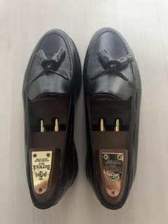 Berwick 8491 ブラック タッセル ローファー UK6 25.5cmのサムネイル