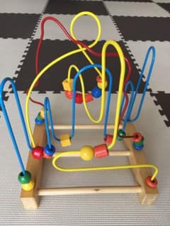 知育玩具　ルーピング　ビーズコースターのサムネイル