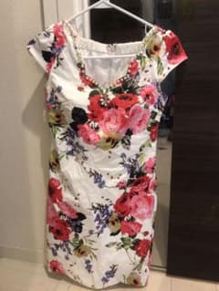 Dazzy store キャバドレス ワンピース ミニドレス 花柄のサムネイル