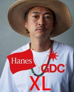 即発送！Hanes x GDC 2P BEEFY-TクルーネックTシャツ　新品のサムネイル