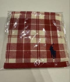 POLO RALPH LAUREN タオルハンカチ チェック レッドのサムネイル