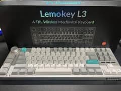 Keychron Lemokey L3 バナナ軸 Silver US配列 - メルカリ