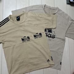adidas ベージュ Tシャツ 2枚セットのサムネイル