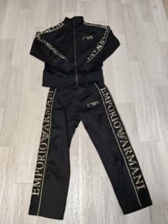 EMPORIO ARMANI ジャージセット ブラックのサムネイル