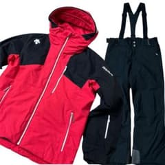 DESCENTE デサント スキーウェア セットアップ 上下セット - メルカリ