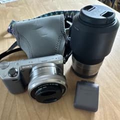 SONY NEX-5T ミラーレスカメラ 16.1MP シルバーのサムネイル