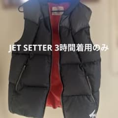 お値下げ♡3時間着用のみ メンズ JET SETTER ダウンベスト - メルカリ