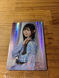 櫻坂46 ローソン チョコクランチ ウエハース 山川宇衣 レアのサムネイル