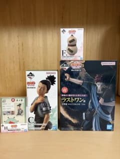 【新品・未使用】一番くじ NARUTO 疾風伝　中忍試験　フィギュアセットのサムネイル