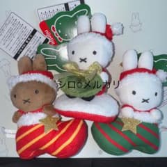 ハウステンボス限定　クリスマスミッフィー・メラニー　マスコット　クリップ　6体 ハウステンボス限定 クリスマスミッフィー・メラニー マスコット