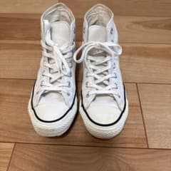 レザーCONVERSE ALL STAR ハイカット スニーカー ホワイトのサムネイル