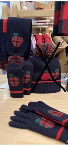 ひつじ様 専用 ファミリア マフラー 手袋 2点セットのサムネイル