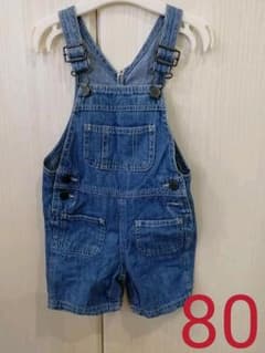 GAP ☆半ズボンオーバーオール80のサムネイル