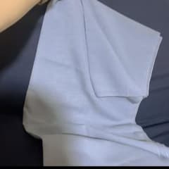 (値下げ)くすみブルーの布のサムネイル