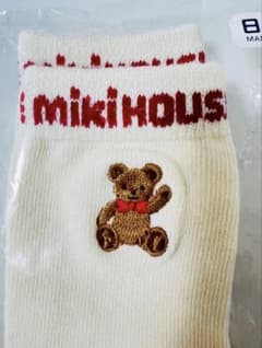 Miki House アイボリー靴下 11-13cmのサムネイル
