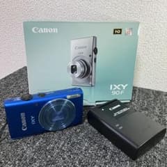 箱付】Canon IXY90F コンパクトデジタルカメラ ブルー - メルカリ