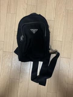 N*M様 PRADA ショルダーバッグ ナイロン ブラックのサムネイル