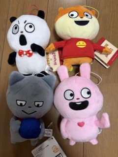 にしむらゆうじ　スタジオUG ミニマスコット　4種セット　ラウンドワン限定