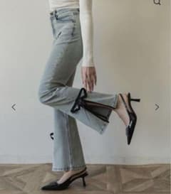 RANCLIC side slit denim ribbon Sサイズのサムネイル