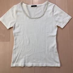 INED　ビーズ付き　カットソーのサムネイル
