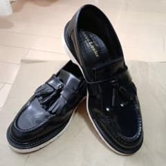 Loake Loafer エナメルローファー UK8.5 ネイビー