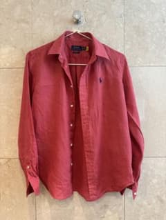 POLO RALPH LAUREN ピンク　リラックスフィット シャツ XXSのサムネイル