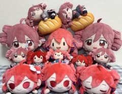 重音テト ぬいぷりけ おすわり ふわぷち 寝そべり ぬいぐるみ 13個セット