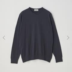 美品】ジョンスメドレー DAVID コットンニット シーアイランド 