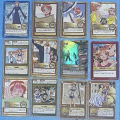 絶版品 旧ワンピースカード カードダス ハイパーバトル ナミ 12枚