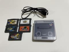 ゲームボーイアドバンスSP SFCカラー　ソフト付きのサムネイル