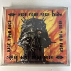 初回限定版　立体ケース　hide HIDE YOUR FACE CDのサムネイル