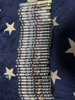Attack Titan Complete set of volumes 1-34, including first editions.