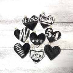 J41 ミニミニ クッションタグ ♡ ペイント風 × ハート - メルカリ