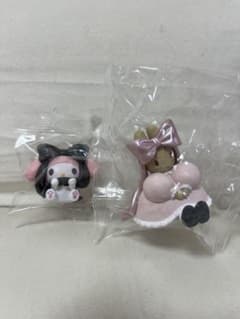 (新品未使用)マイメロディ ＆ マロンクリーム ミニフィギュア 2種セットのサムネイル