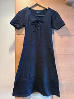 agnes b. PARIS ドット柄 半袖ワンピースのサムネイル