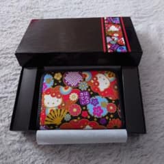 希少レア　良柄　ハローキティ財布　和柄のサムネイル
