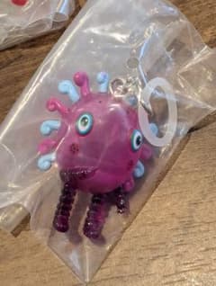 ナンジャモンジャ めじるしアクセサリー クリア パープル ピンクのサムネイル