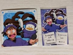 忍たま乱太郎　アモカフェ　サンリオコラボ　尾浜勘右衛門　コースター 特典のサムネイル