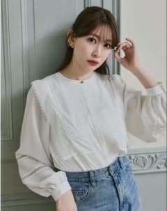 トップス Herlipto Alline Lace Blouse white M Alline Lace Blouse Herlipto white S - メルカリ