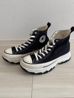 ALL STAR ハイカット厚底スニーカー ブラックのサムネイル