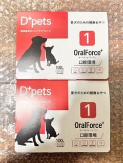 Dpets OralForce1 オーラルフォースワン 10包 2箱セット - メルカリ