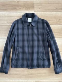 ロンハーマン チェック　ジップアップジャケット ロンハーマン チェック ジップアップジャケット - メルカリ