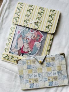 ⑧ ♡初心者さん向け♡ 蛇腹ファイル、収納ファイル土台　unichoco様素材のサムネイル