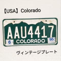 アメリカ 1995年 ヴィンテージ ナンバープレートのサムネイル
