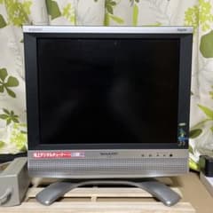 SHARP 液晶カラーテレビ LC-15SX7 中古 動作確認済みのサムネイル